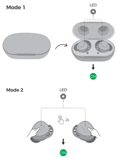 MPOW Beans F1 True Wireless Earbuds - fig2