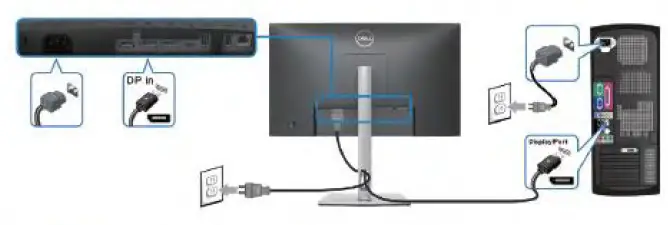 DELL P2423DE 24 Inch Hub Monitor-5