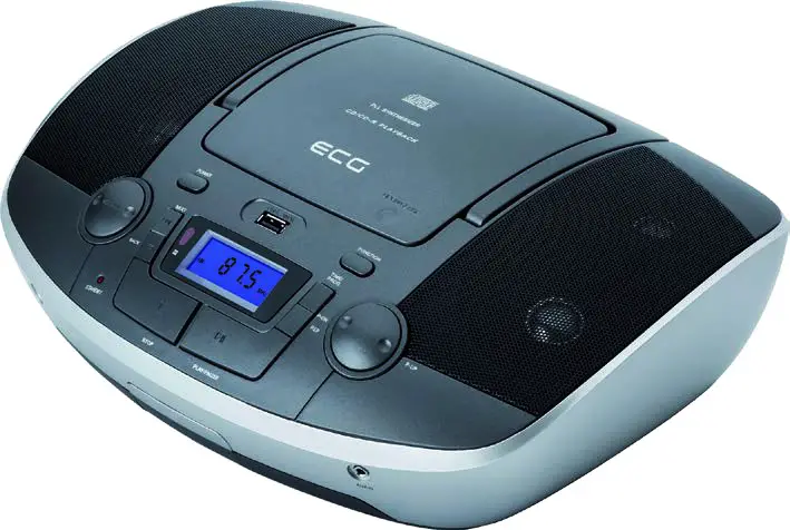 ECG PORTABLE Radio With CD PLAYER