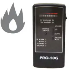 SLEUTH PRO 10G Cell Phone and GPS Bug Detector - Storage and handling of product 2