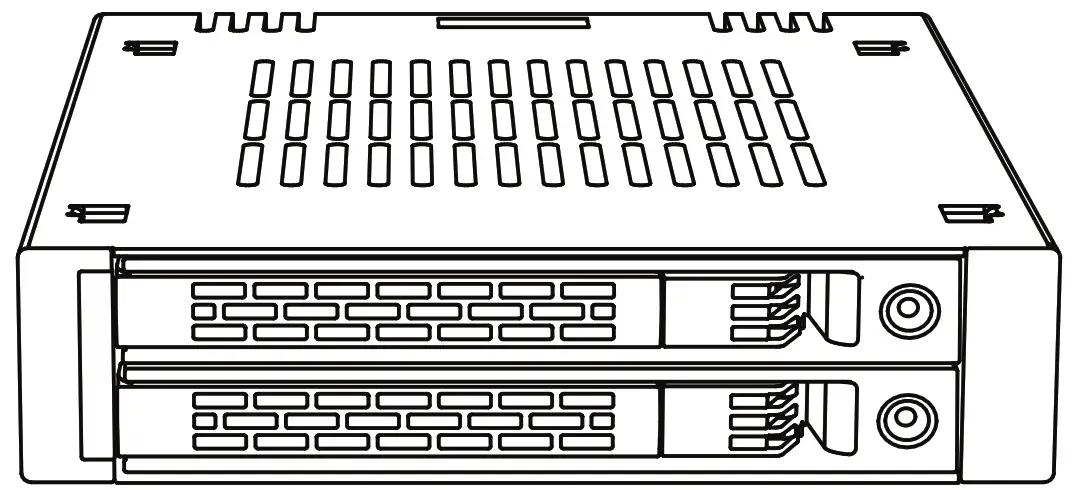 SAS SATA SSD HDD Mobile Rack
