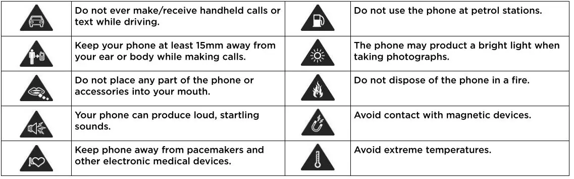 kogan Agora 8 Plus User Manual - Safety Warnings