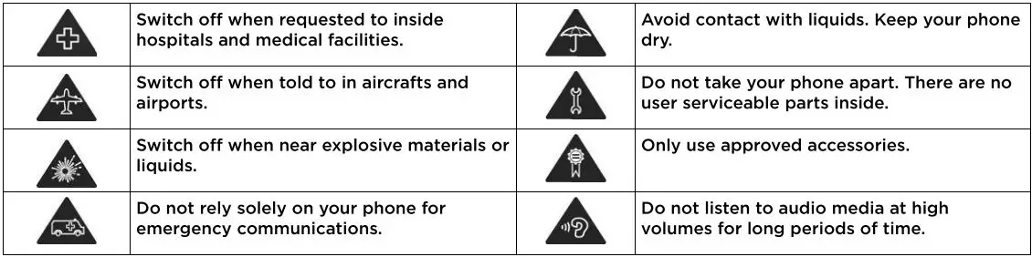 kogan Agora 8 Plus User Manual - Safety Warnings