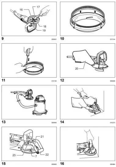 makita PC5000C Concrete Planer - figure 2