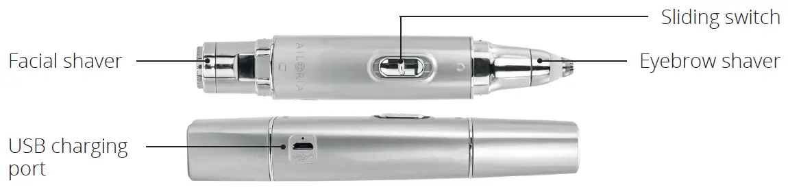 competec Allora Electric shaver fast shave-1