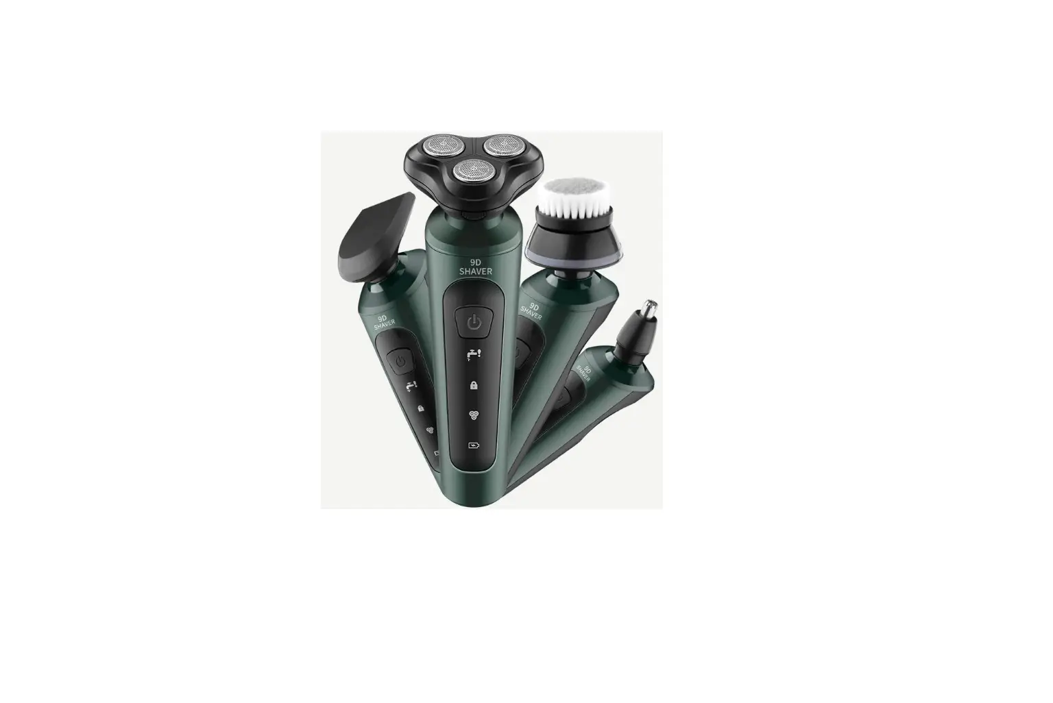 Competec Allora Electric Shaver Fast Shave Instruction Manual