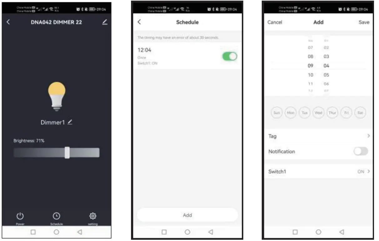 Tenia Lighting DNA042CU2 W 600 Smart LED Dimmer Switch - app 5