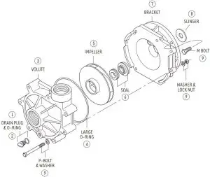 Pump and Assembly Inductions