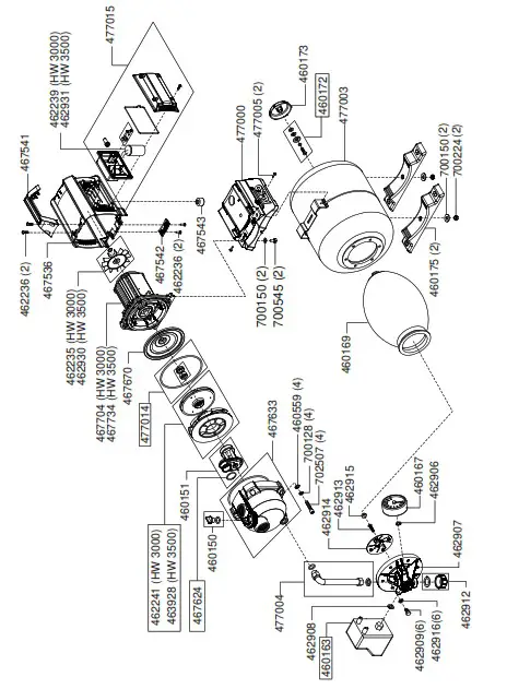 AL KO HW 3000 Domestic Water Systems - ETK HW 3000 HW 3500