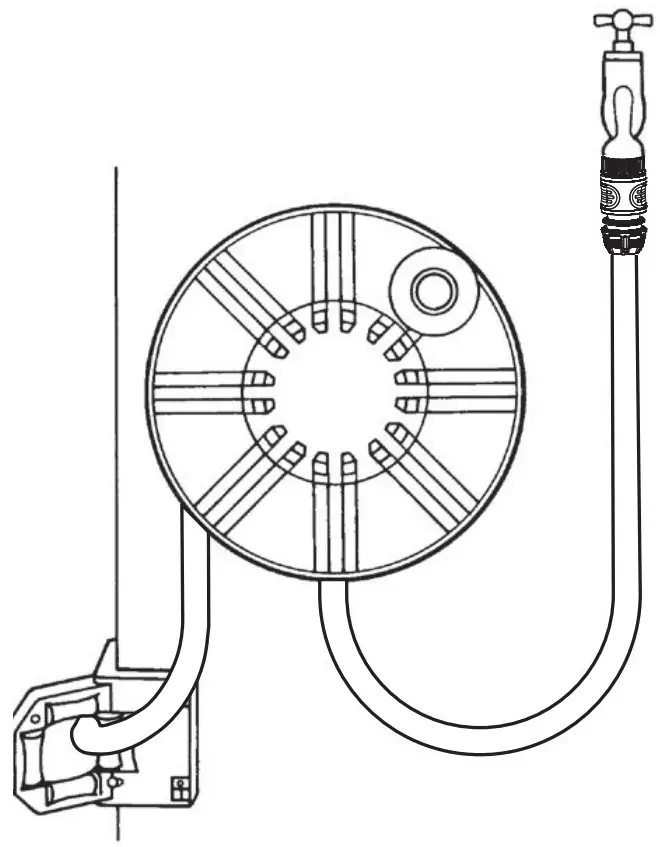 GARDENA 2650 Wall Mounted Hose Reel