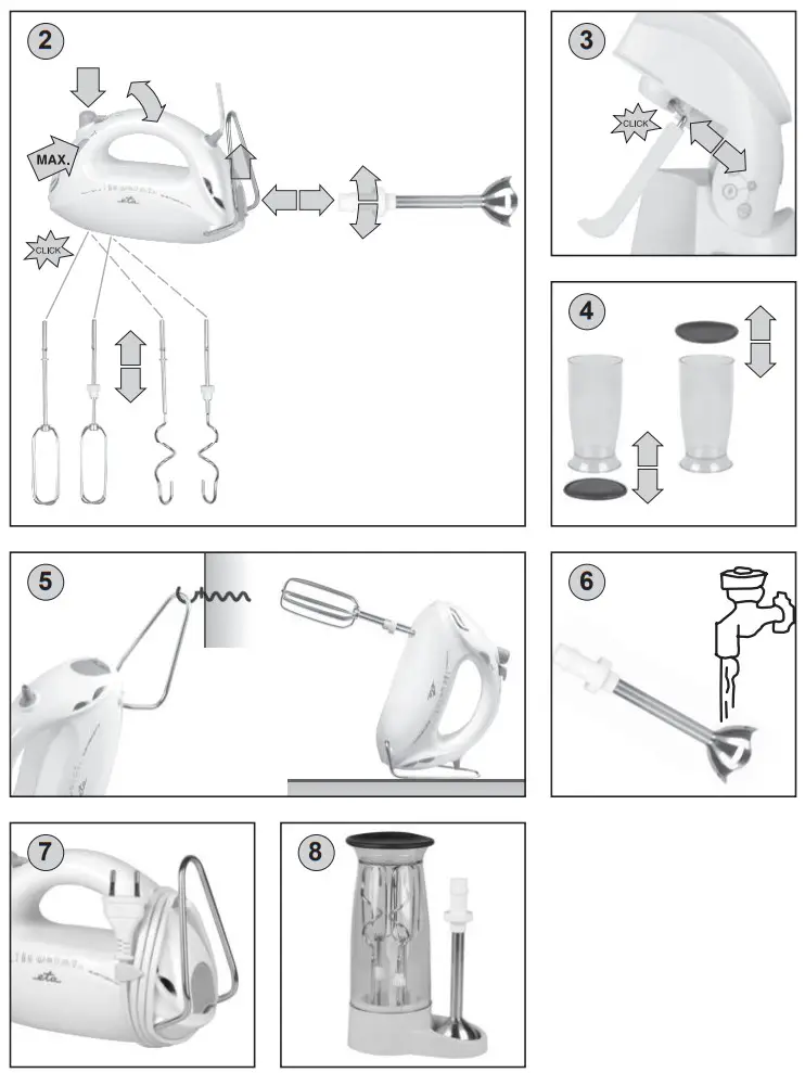 eta 108890000 Electric Hand Mixer - figure 2