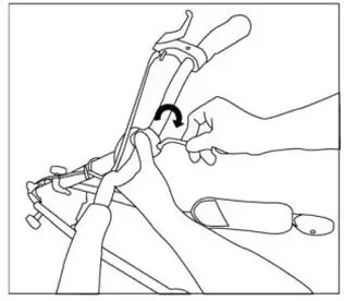 Triscooter WORKER Fliker scooter r assembly