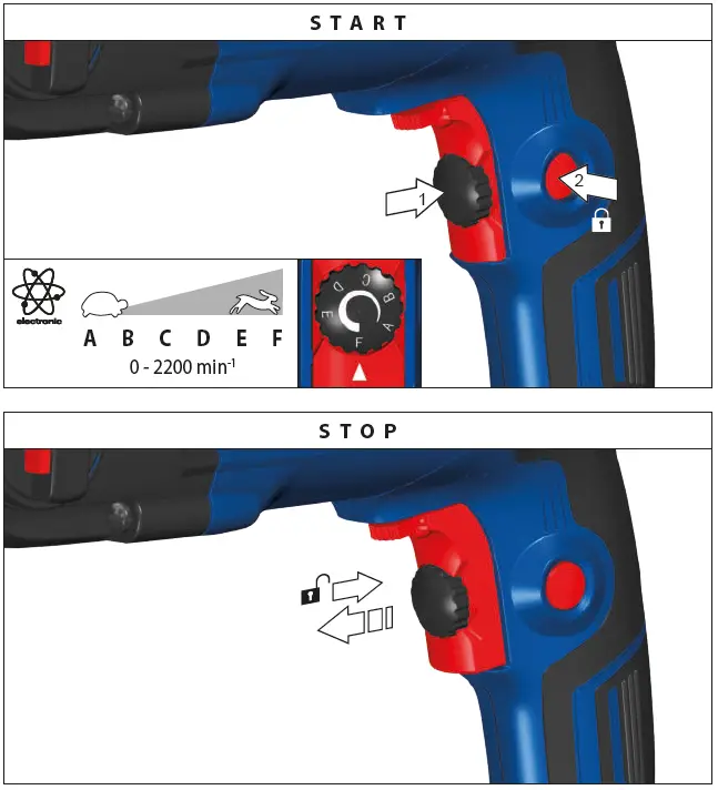Gude-KH-20-E-Impact-Drill-fig-7