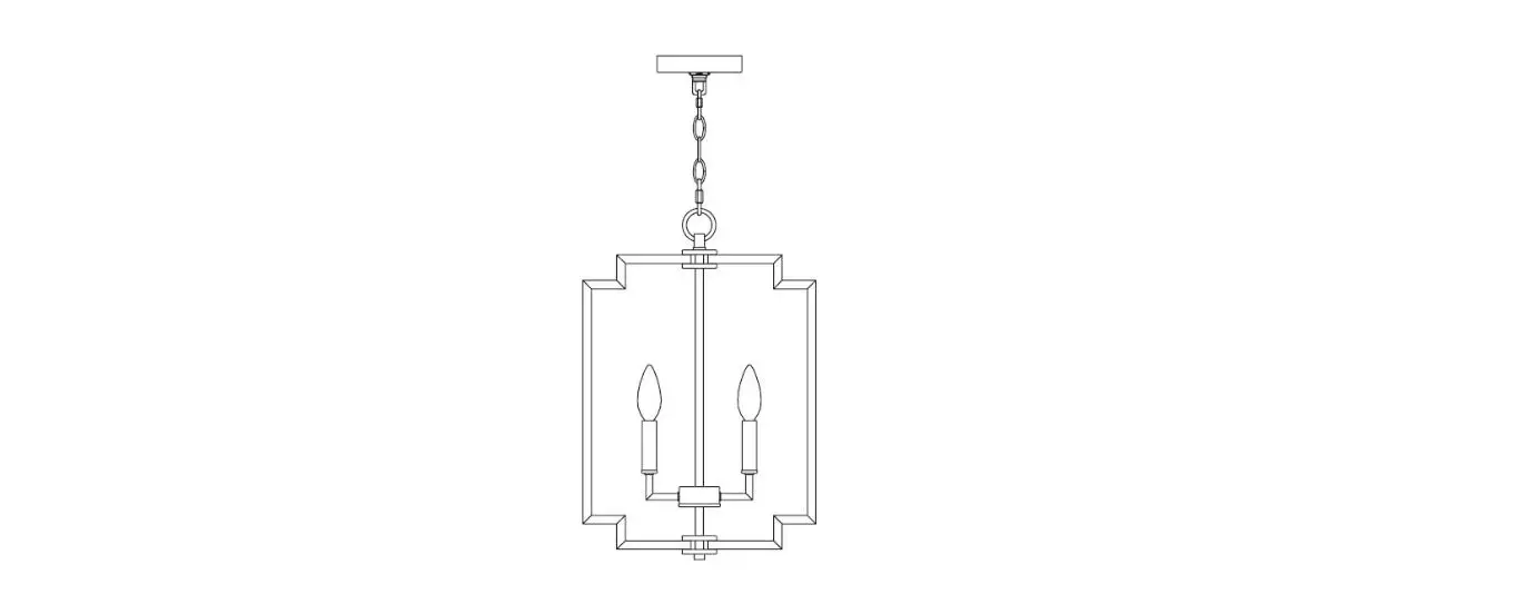 Hunter 19575 Zoanne 4 Light Small Pendant Instruction Manual