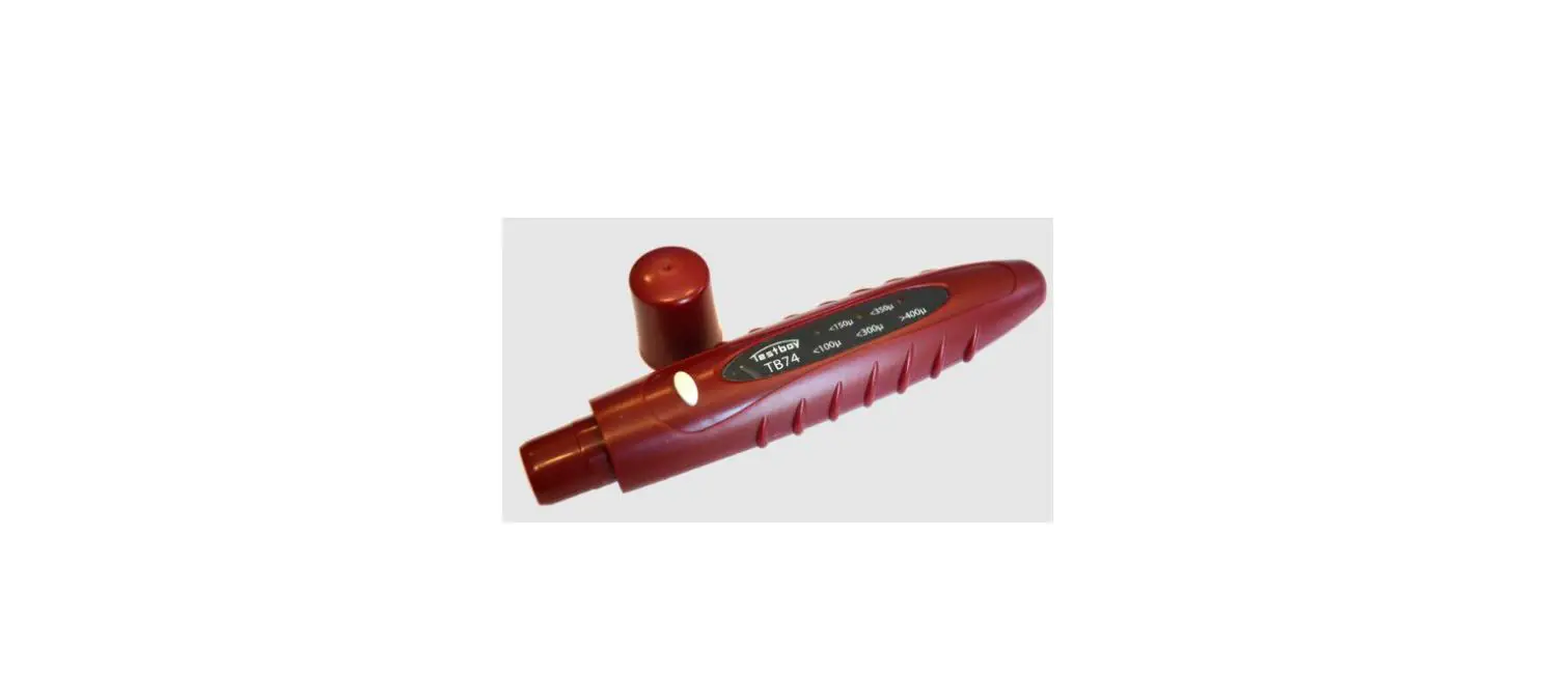 Testboy Tb-74 Paint Meter 0-400 Μm User Manual Testboy Tb-74 Paint Meter 0-400 Μm User Manual