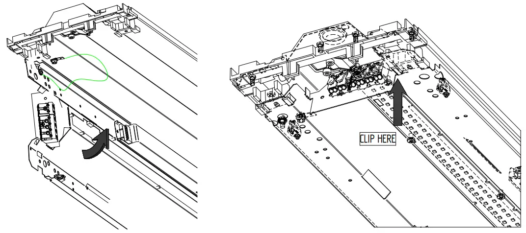 IP44 WATER DRAINAGE PATH