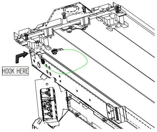 IP44 WATER DRAINAGE PATH