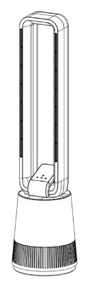 ezbuy TF-2008Y Bladeless Fan