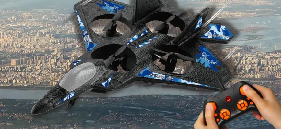 Sharper Image 1015434 Thunderbolt Jet X-2 Rc Drone With Long Range Wireless Control User Manual