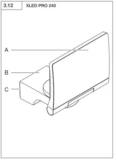 steinel XLED PRO 240 S Motion Sensor Spotlight 12