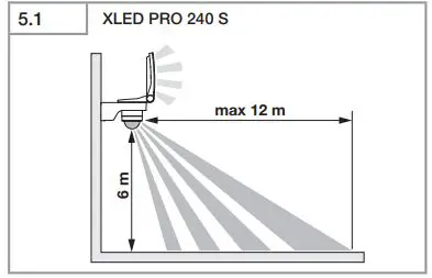 steinel XLED PRO 240 S Motion Sensor Spotlight 18