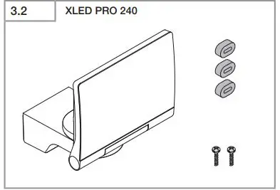 steinel XLED PRO 240 S Motion Sensor Spotlight 2
