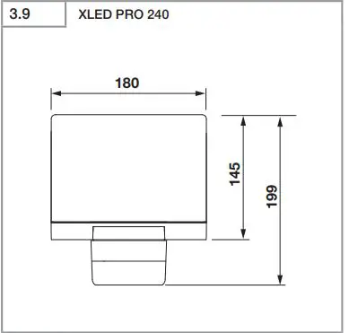 steinel XLED PRO 240 S Motion Sensor Spotlight 9