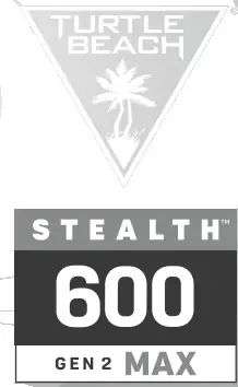 TURTLE BEACH Stealth 600 Gen 2 Max Wireless Multiplatform Gaming Headset - logo 2