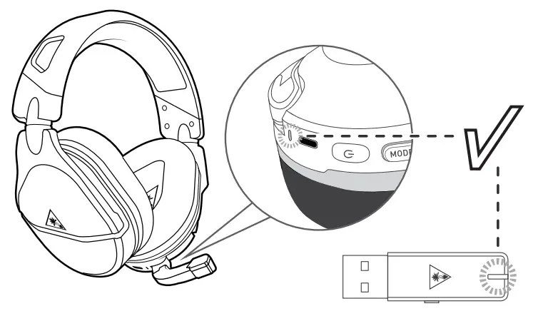 TURTLE BEACH Stealth 600 Gen 2 Max Wireless Multiplatform Gaming Headset - pariring