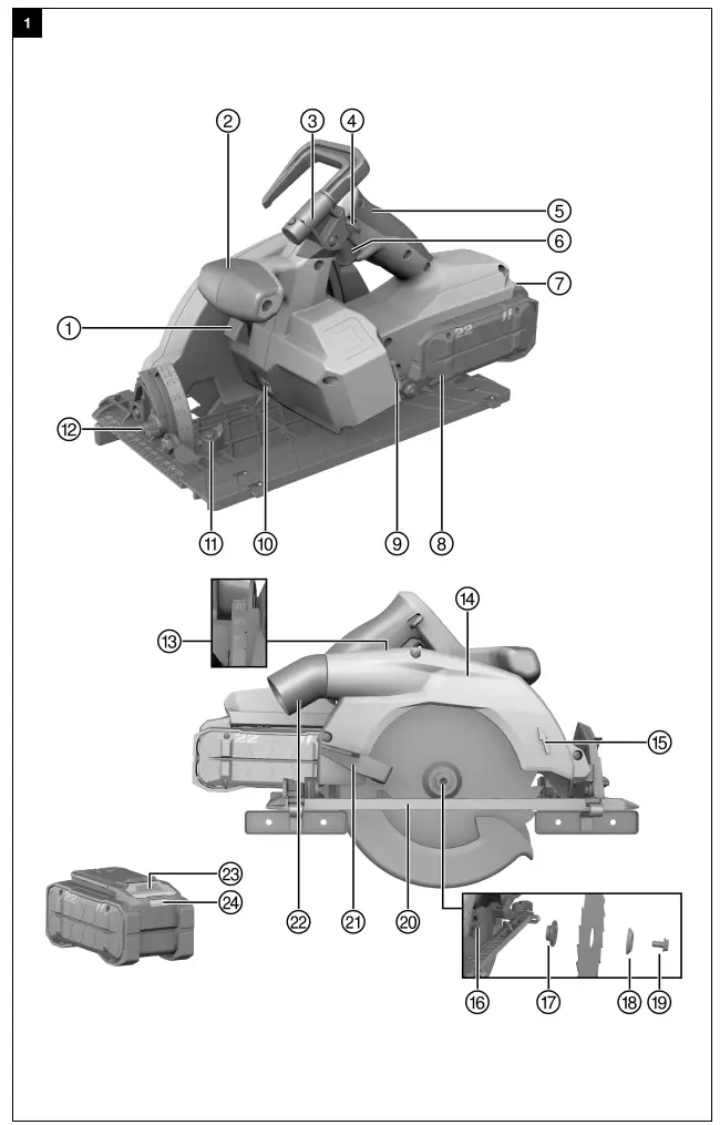 HILTI SC 30WR-22 NURON Cordless Circular Saw