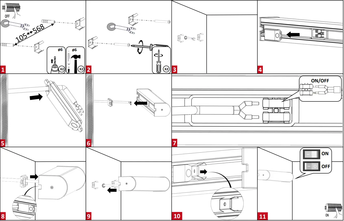 resistex 600017 EGEE 1188lm Inter CHR 3000K 15W Waterproof LED Strip 3