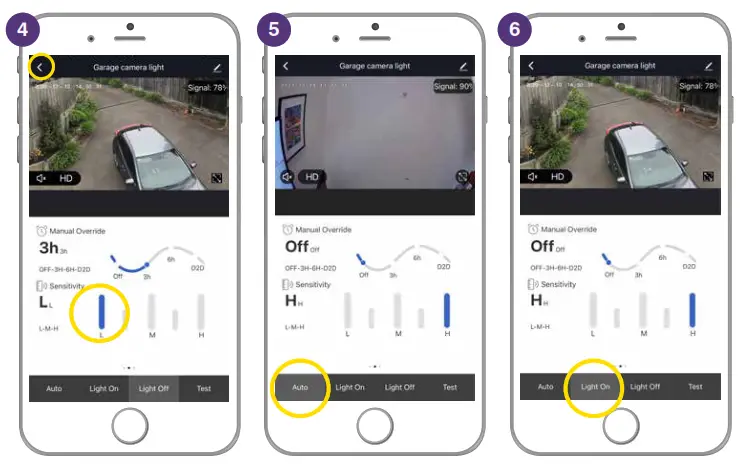 Brilliant 21891 06 Smart Ally Floodlight and WiFi Camera - app20