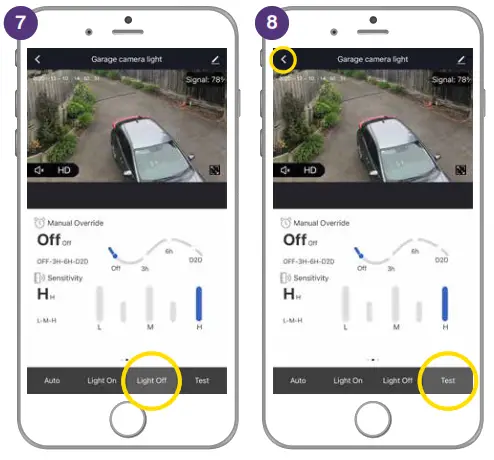 Brilliant 21891 06 Smart Ally Floodlight and WiFi Camera - app21