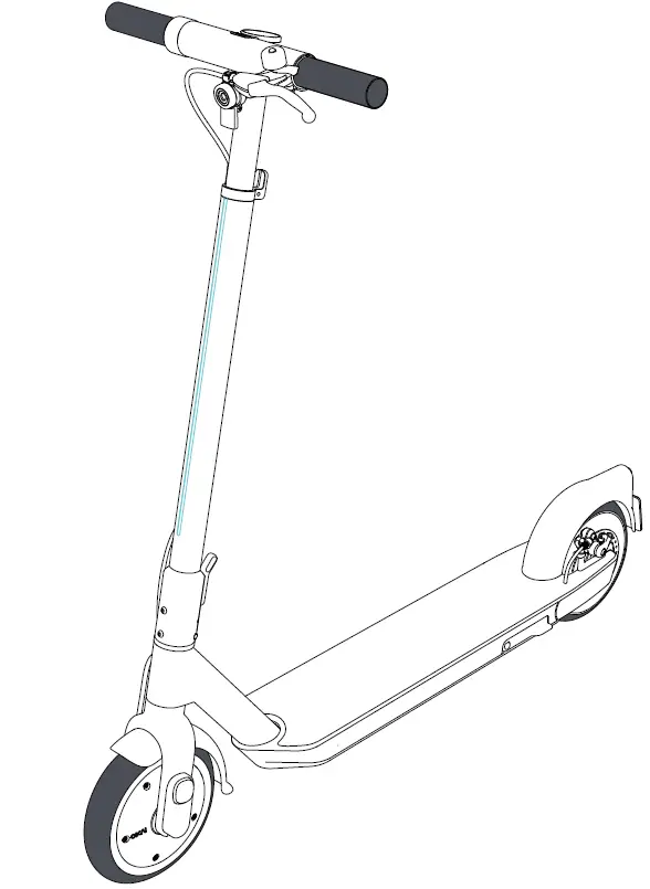 OKAI ES20 Neon E-Scooter 01