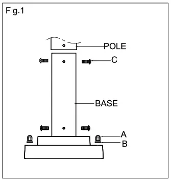 LIGHTING NEW YORK 592PHMS Two Light Outdoor Pier Mount - fig3
