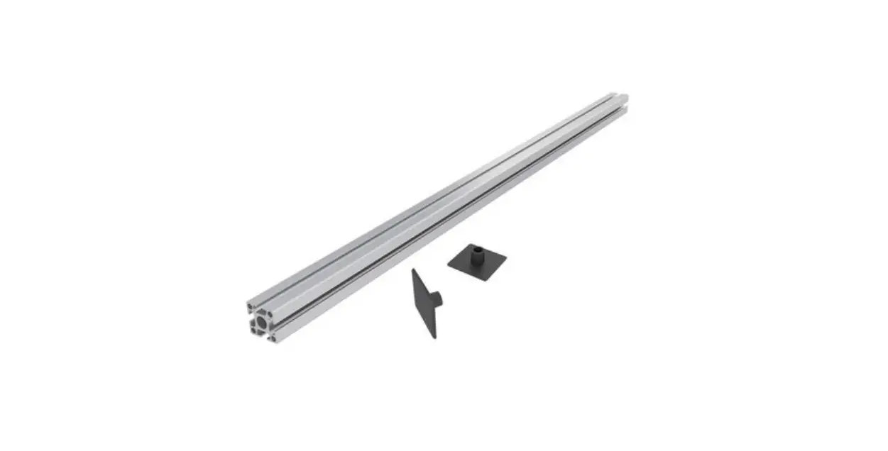 Kimex 031-1031 100cm Aluminium Rail Installation Guide