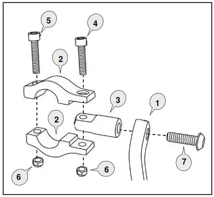 SW MOTECH HPR 00 666 30100 Hand Protector Kit - Preparation