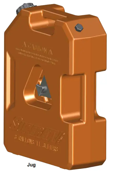 SUPERATV UJ 1G Utility Jug Mount