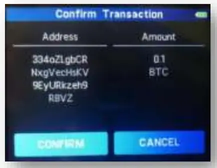 SecuX Crypto Hardware Wallet - fig 20