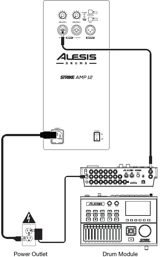 ALESIS DRUMS STRIKE AMP 12 Active E-Drum Monitor 01