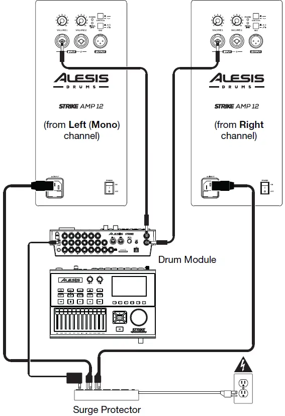 ALESIS DRUMS STRIKE AMP 12 Active E-Drum Monitor 02