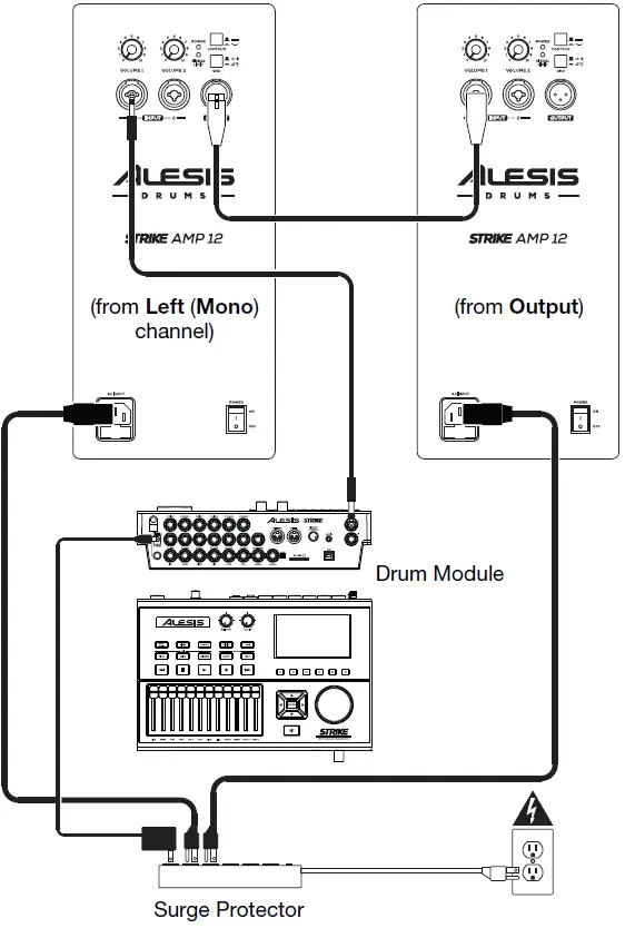 ALESIS DRUMS STRIKE AMP 12 Active E-Drum Monitor 03