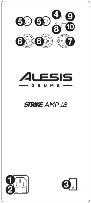 ALESIS DRUMS STRIKE AMP 12 Active E-Drum Monitor 04