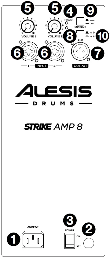 ALESIS DRUMS STRIKE AMP 12 Active E-Drum Monitor 05