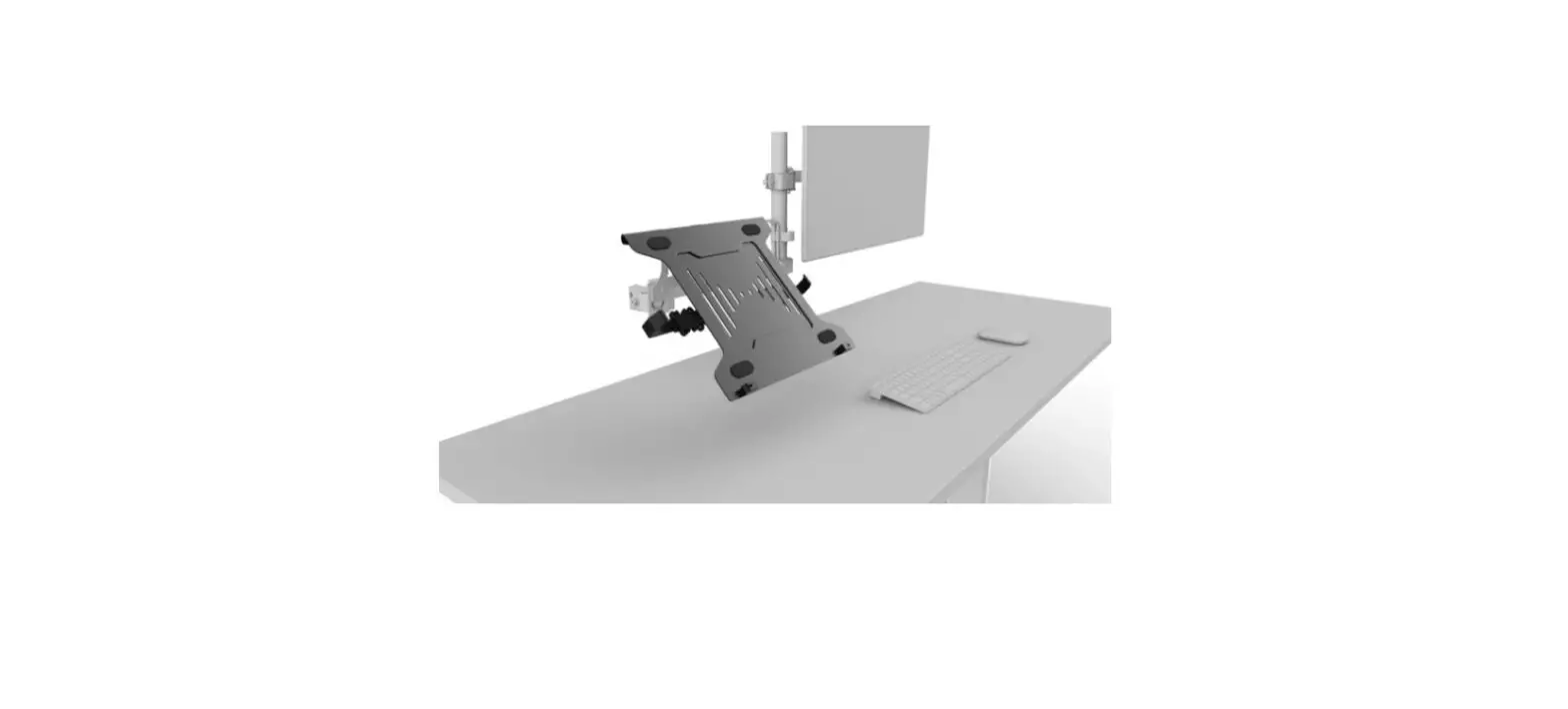 Kensington K53801 Universal Laptop Holder For Monitor Arms Instruction Manual