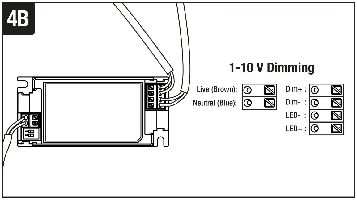 AURORA EN-DLB Series Dimmable Baffled LED - figure 4B