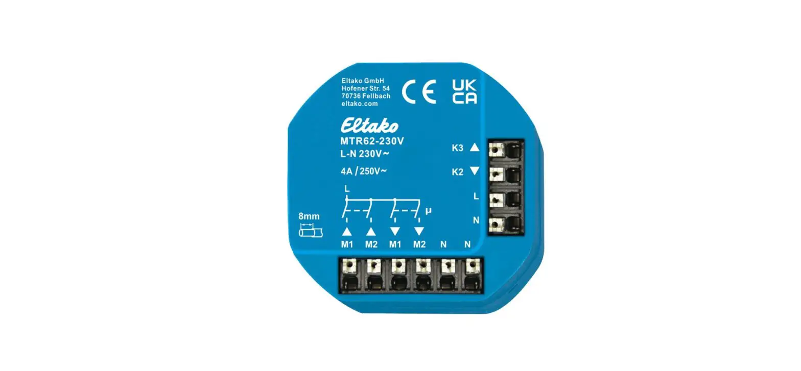 Eltako Mtr62-230v Motor Isolating Relay Instructions Eltako Mtr62-230v Motor Isolating Relay Instructions