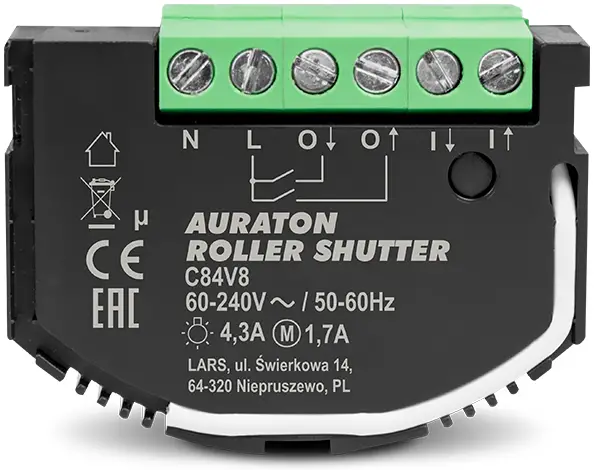AURATON AURSME4111010 Smart Gate Roller Shutter