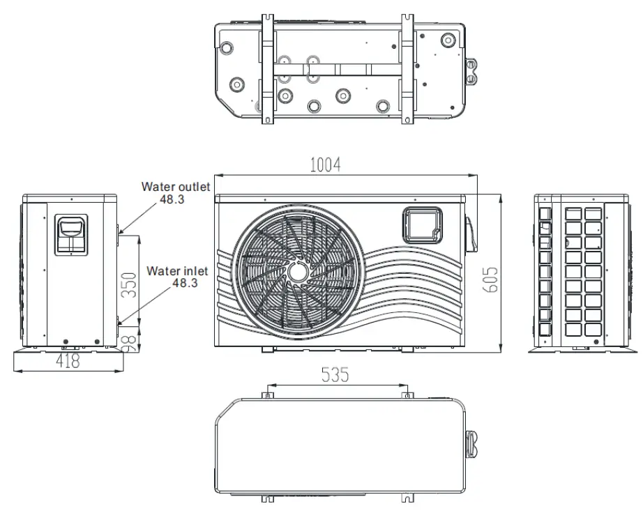 EVOHEAT-Fusion-I-16-Pool-Heat-Pump-FIG-2