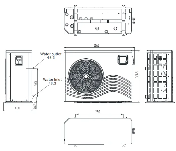 EVOHEAT-Fusion-I-16-Pool-Heat-Pump-FIG-4